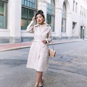 Brand New Petite Studio Gigi coat in Oatmeal - MP